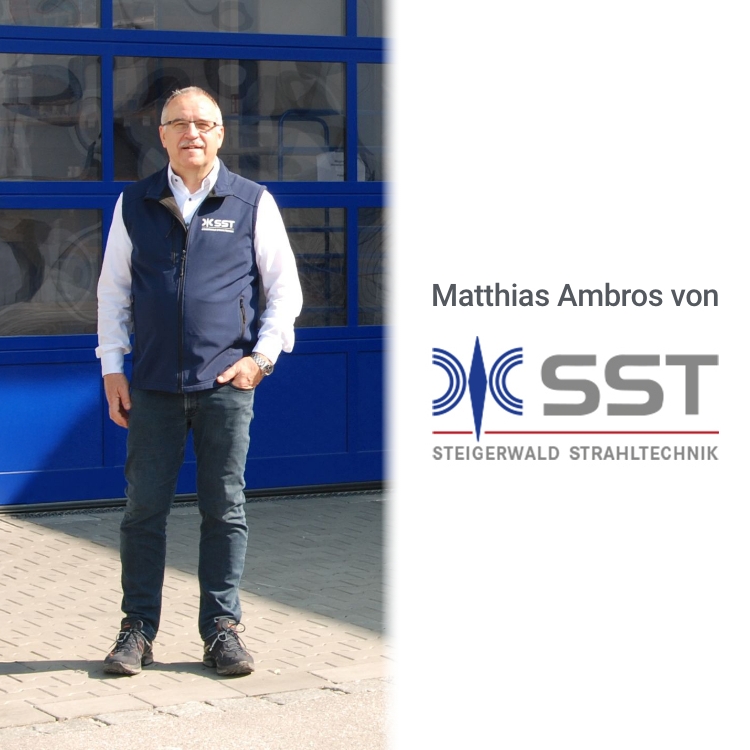 Kundenstimme von der SST. Bild zeigt Matthias Ambros.