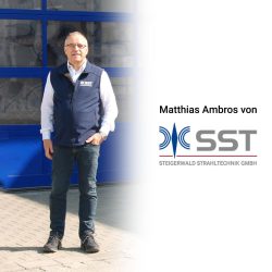 Kundenstimme von der SST. Bild zeigt Matthias Ambros.